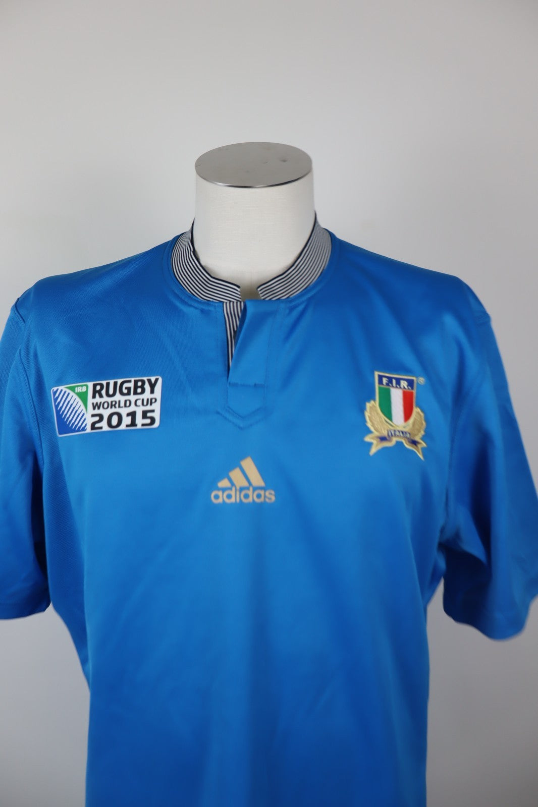 ADIDAS ITALIA RUGBY MAGLIA UOMO Tg XL MAN VINTAGE SPORT JERSEY UOMO