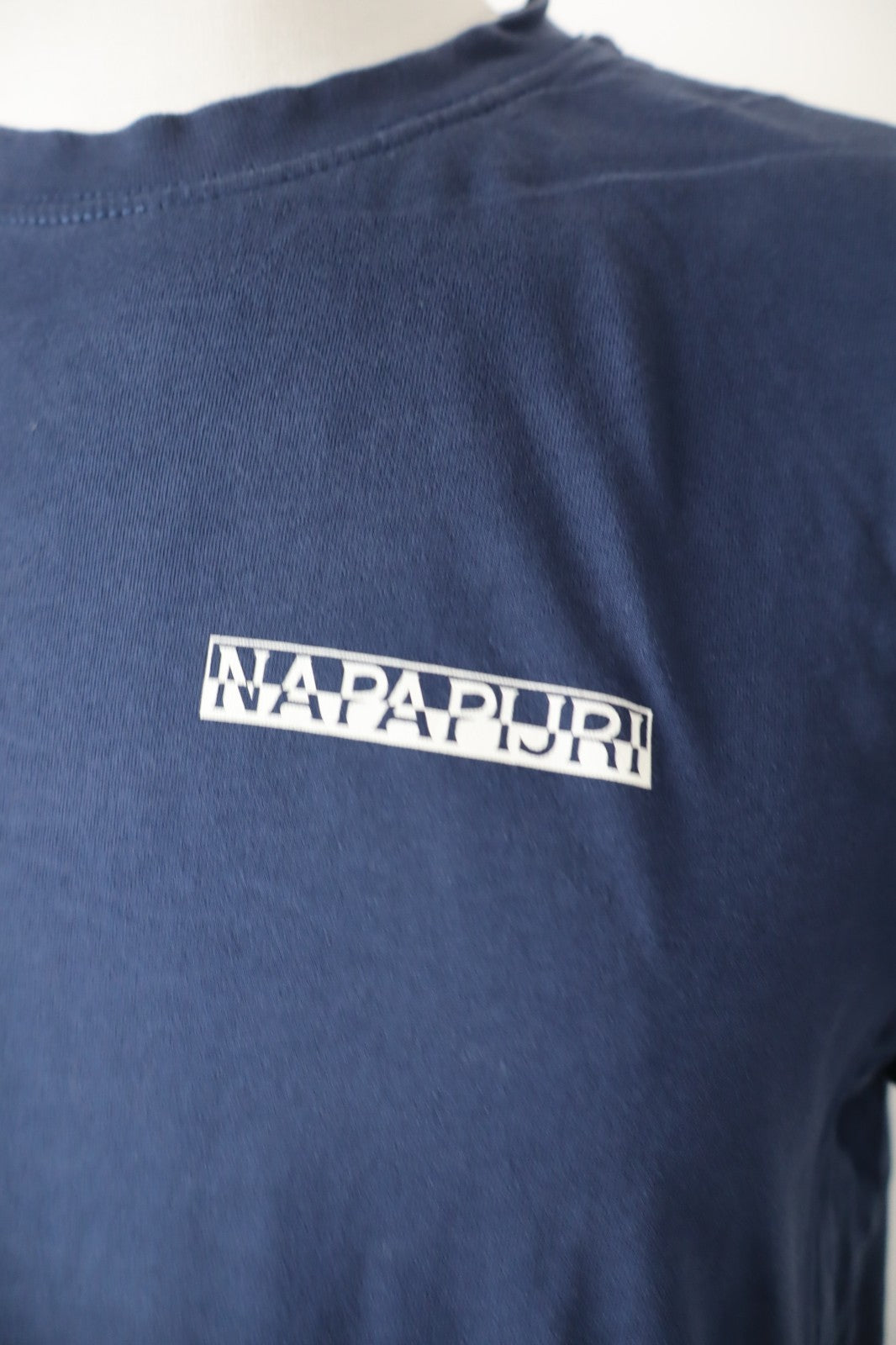 NAPAPIJRI MAGLIA UOMO TG. L MAN T-SHIRT VINTAGE CASUAL COTONE COTTON LOGO