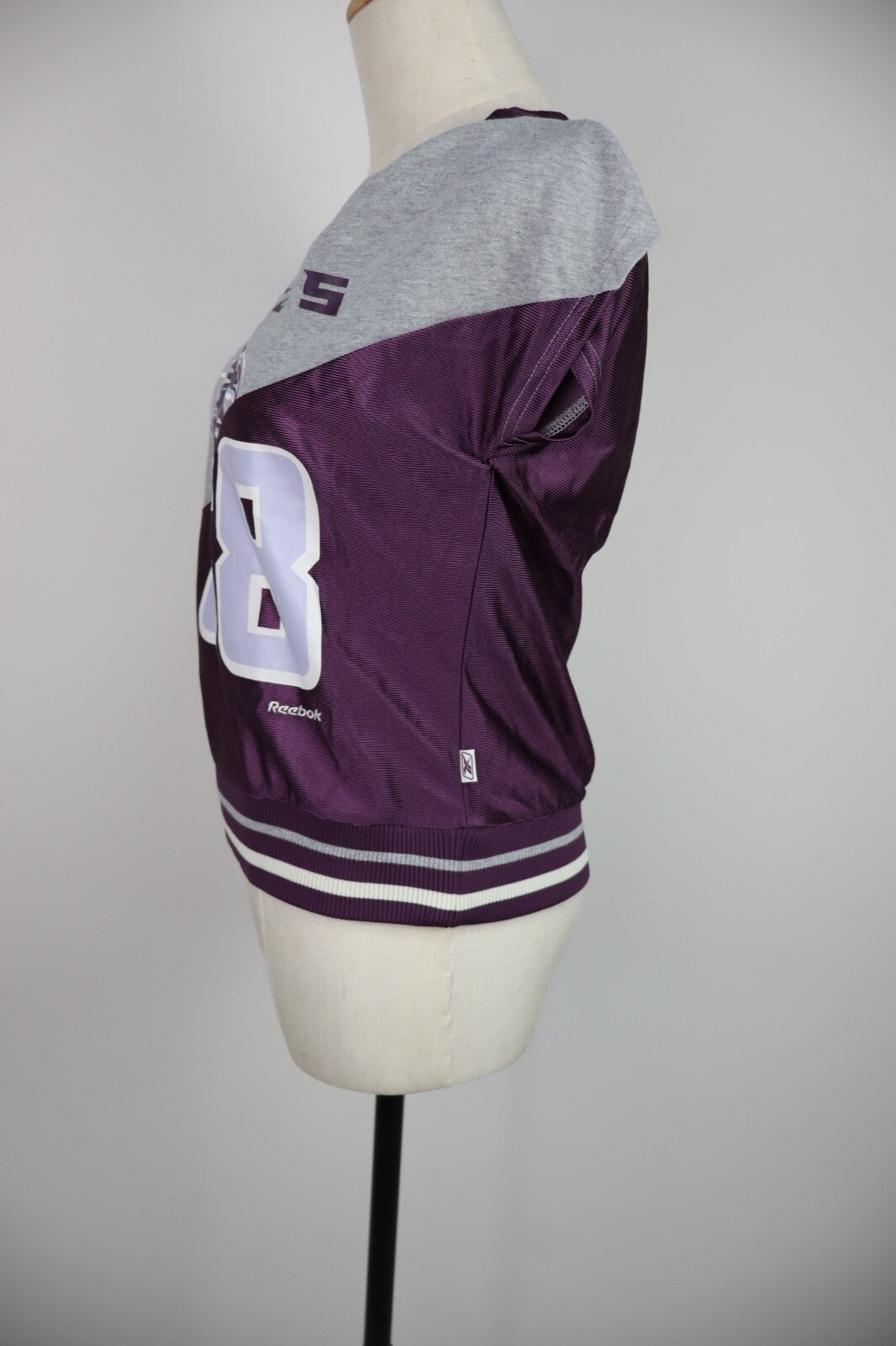 REEBOK ATLANTA FALCONS NFL MAGLIA DONNA TG. M WOMAN CASUAL VINTAGE T-SHIRT TOP