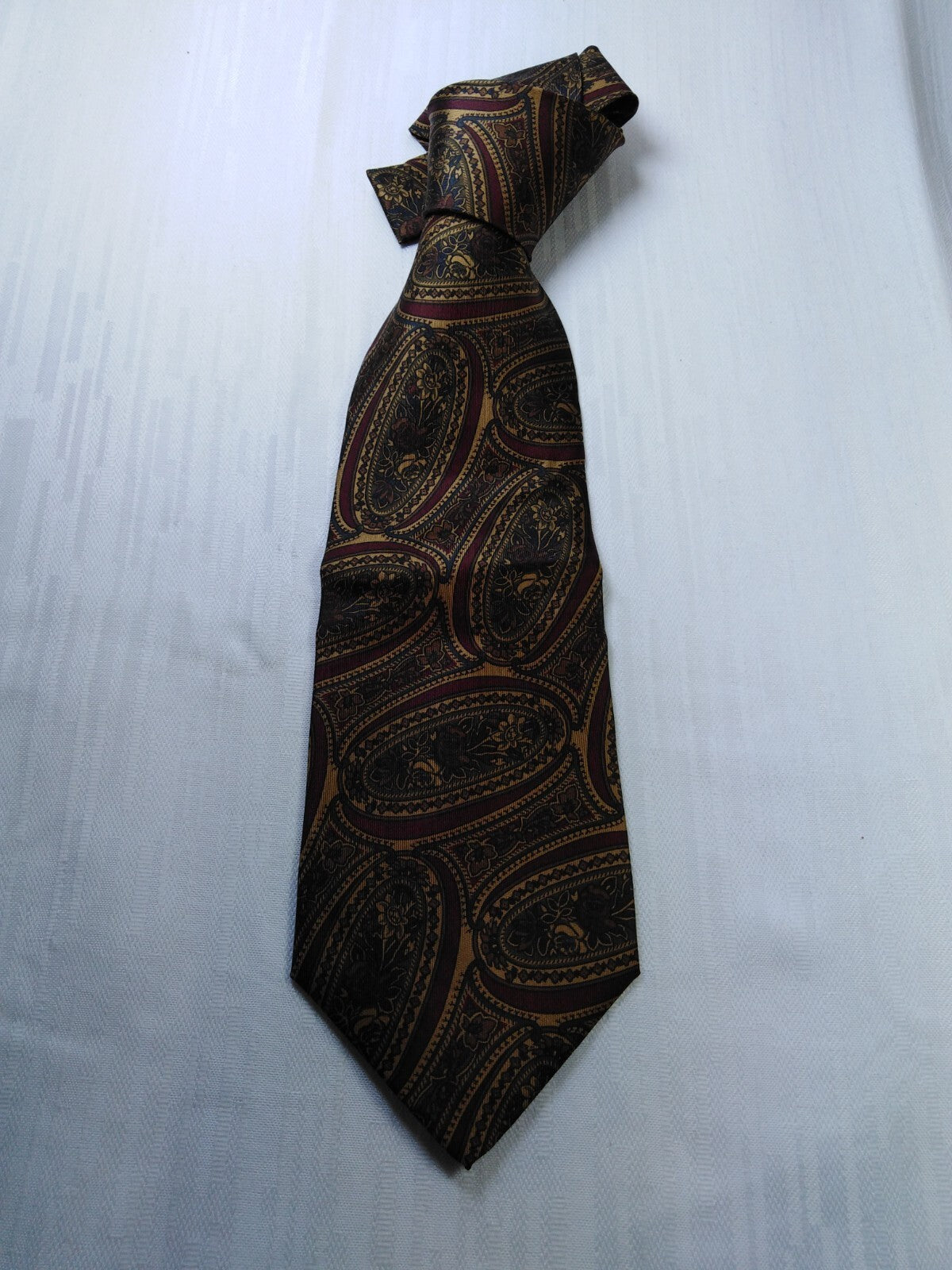 PIERRE BALMAIN 100% SILK TIE SETA CRAVATTA NECKTIE MADE ITALY VINTAGE CLASSIC