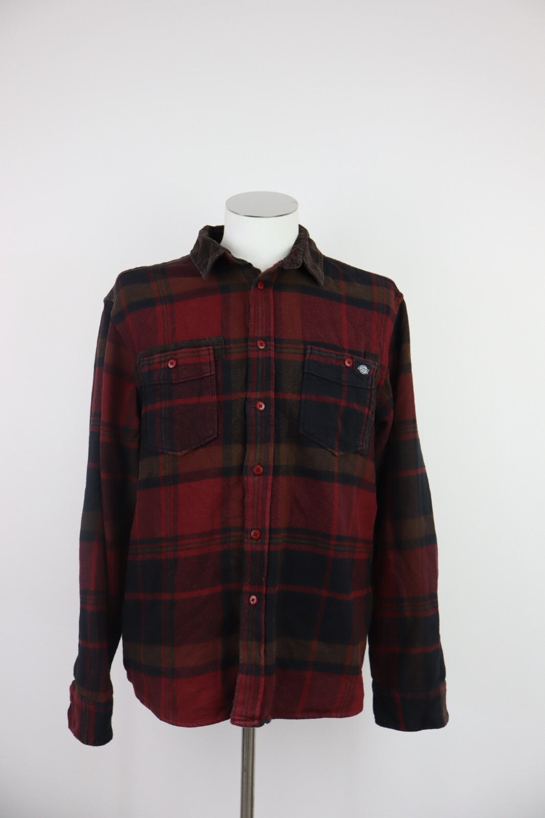 DICKIES CAMICIA UOMO COTONE COTTON TG. L  MAN CASUAL VINTAGE SHIRT
