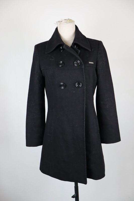 GAUDI CAPPOTTO LANA GIACCA DONNA TG 42 WOMAN WOOL COAT VINTAGE CASUAL