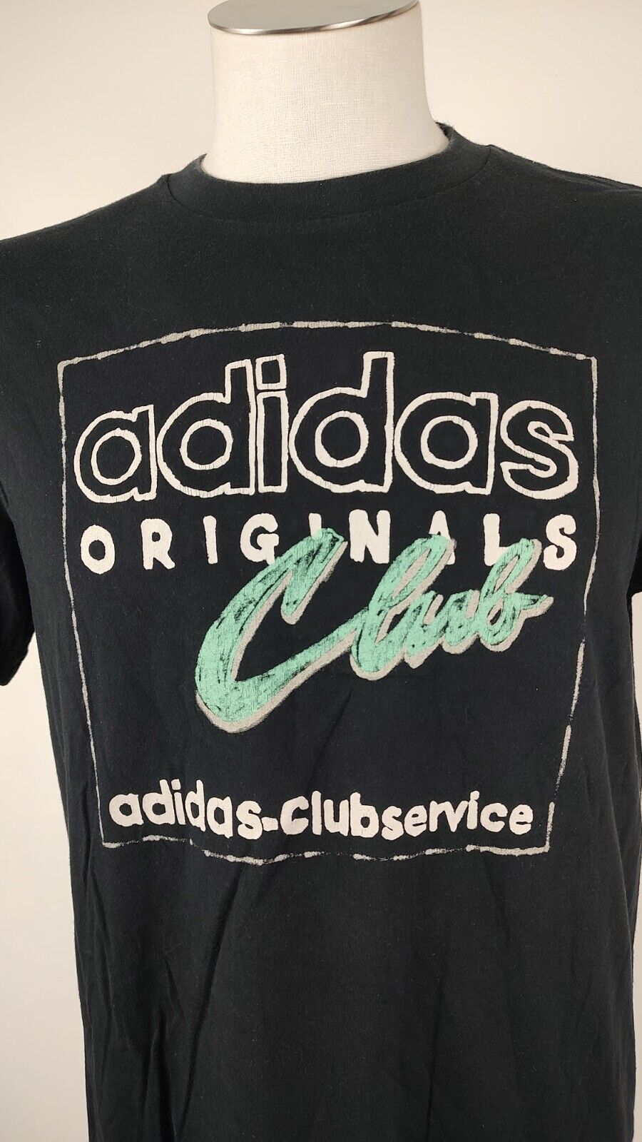 ADIDAS MAGLIA COTONE UOMO TG. M MAN T- SHIRT CASUAL VINTAGE