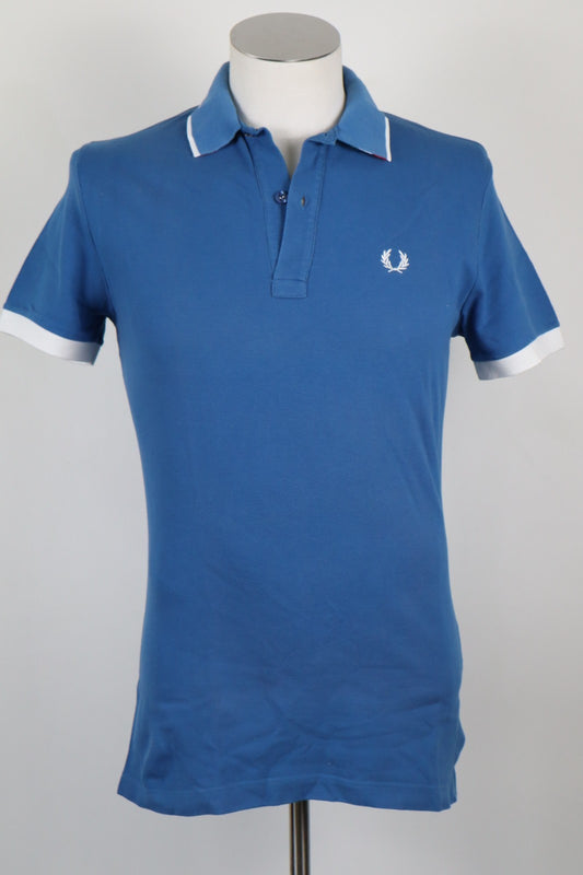 FRED PERRY SLIM POLO MAGLIA UOMO COTONE TG S MAN COTTON T-SHIRT CASUAL VINTAGE