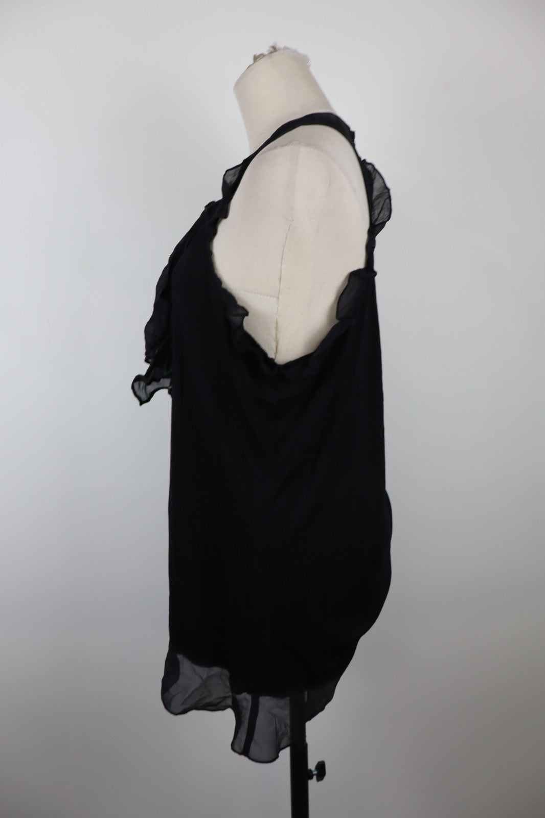 MARCIANO MAGLIA SMANICATA TOP DONNA TG L WOMAN SHIRT CASUAL VINTAGE VELATO