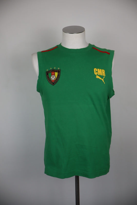 PUMA CAMERUN MAGLIA SMANICATA UOMO CALCIO CMR TG M SPORT SHIRT MAN VINTAGE