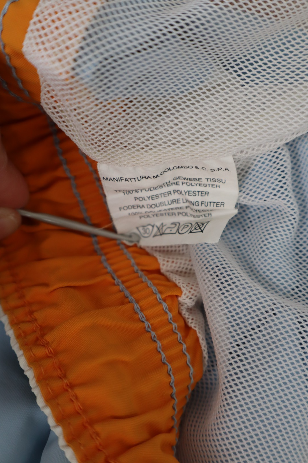 COLMAR COSTUME PANTALONCINO MARE UOMO TG 48 MEN SWIMSUIT VINTAGE CASUAL