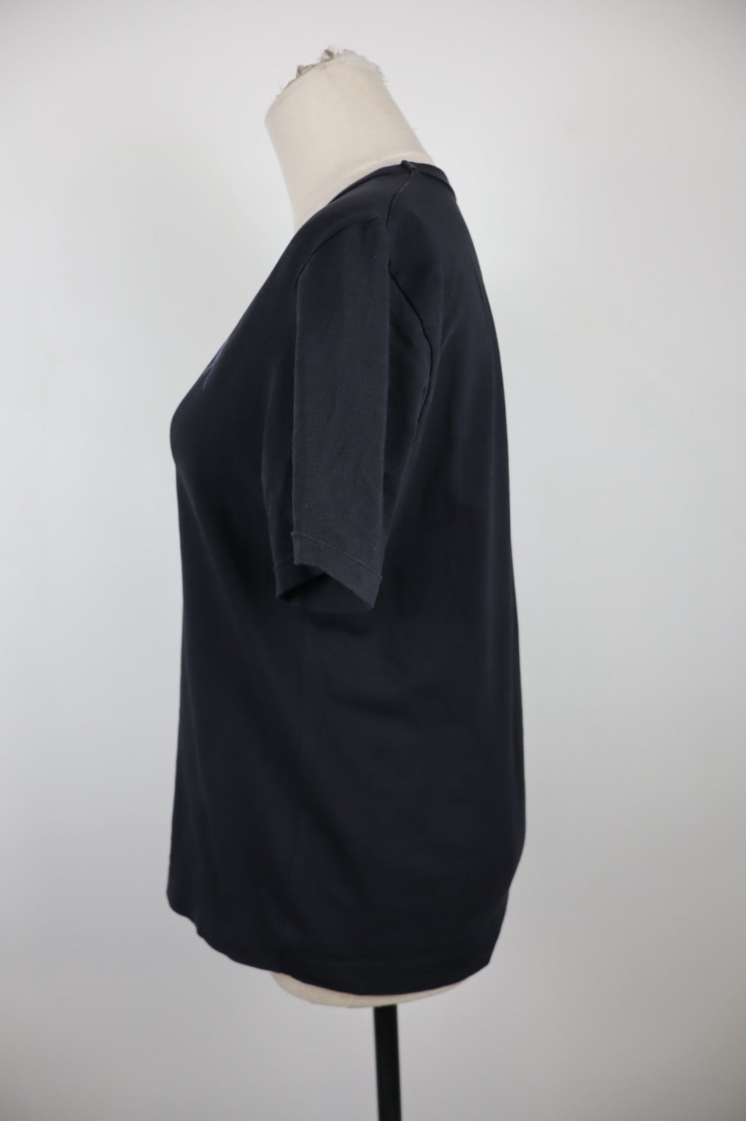 BIKKEMBERGS MAGLIA DONNA TG. S WOMAN CASUAL VINTAGE T-SHIRT TOP COTONE LOGO