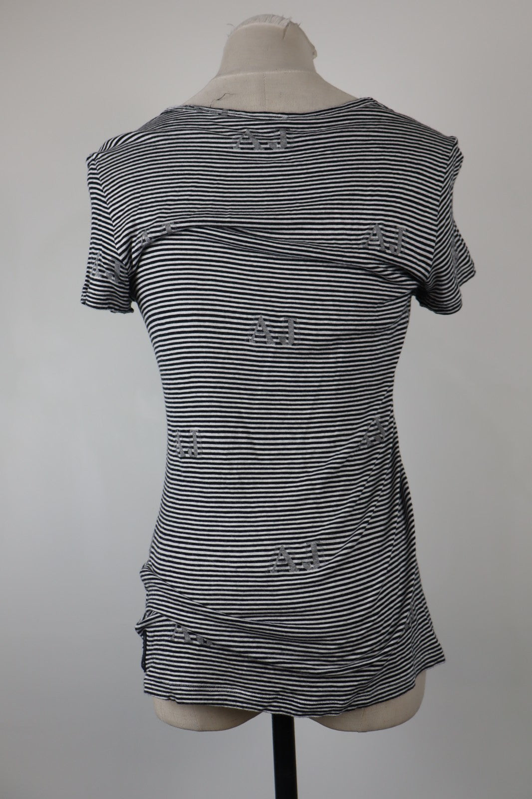 ARMANI JEANS MAGLIA DONNA TG. 44 WOMAN CASUAL VINTAGE T-SHIRT TOP COTONE