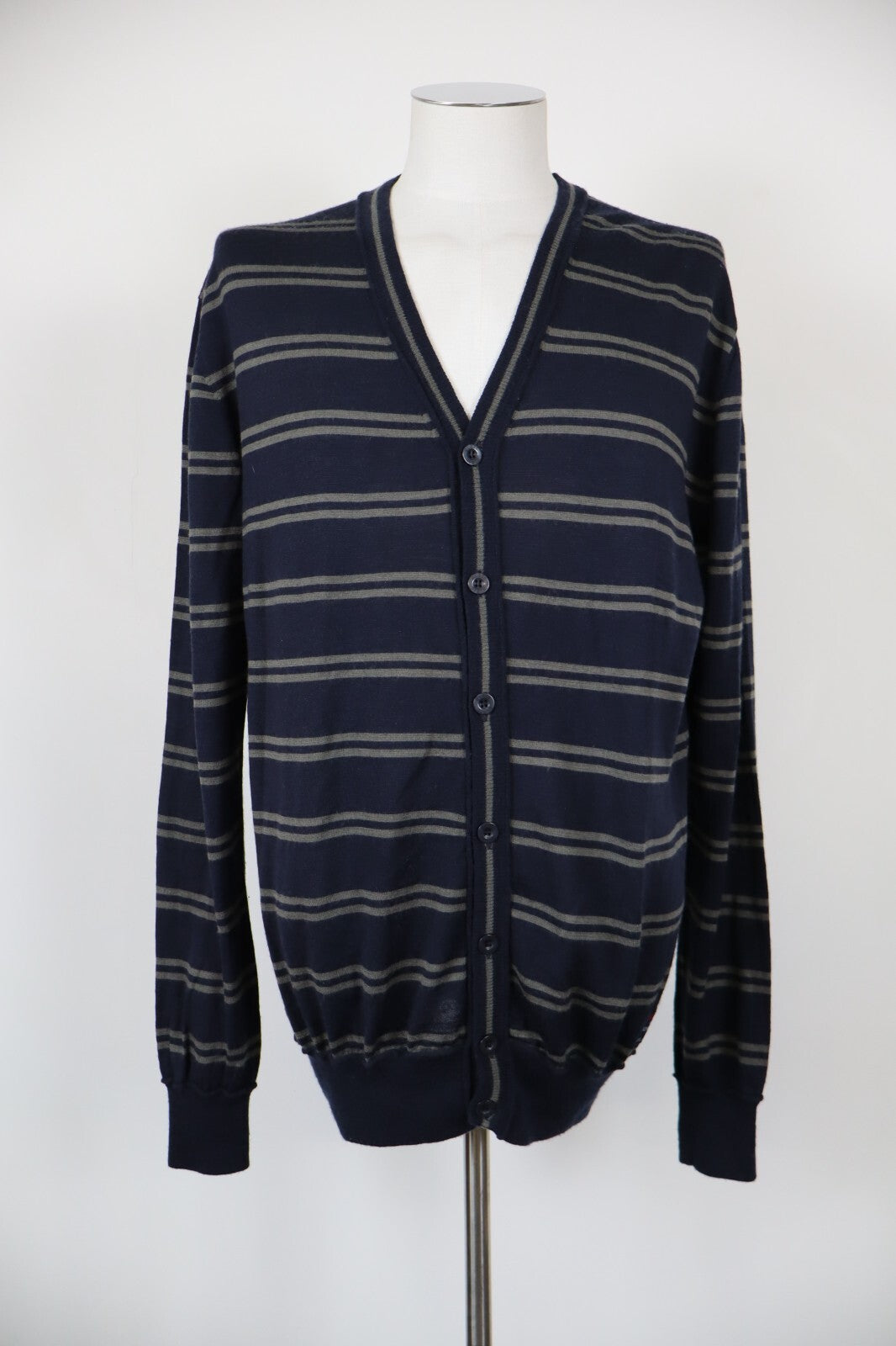 GUESS MAGLIONE CARDIGAN VINTAGE UOMO Tg. 2XL MAN SWEATER CASUAL LANA