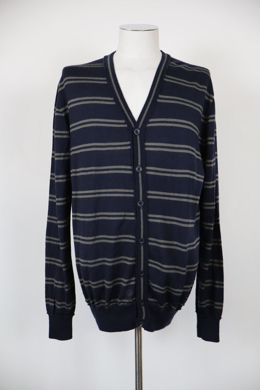 GUESS MAGLIONE CARDIGAN VINTAGE UOMO Tg. 2XL MAN SWEATER CASUAL LANA