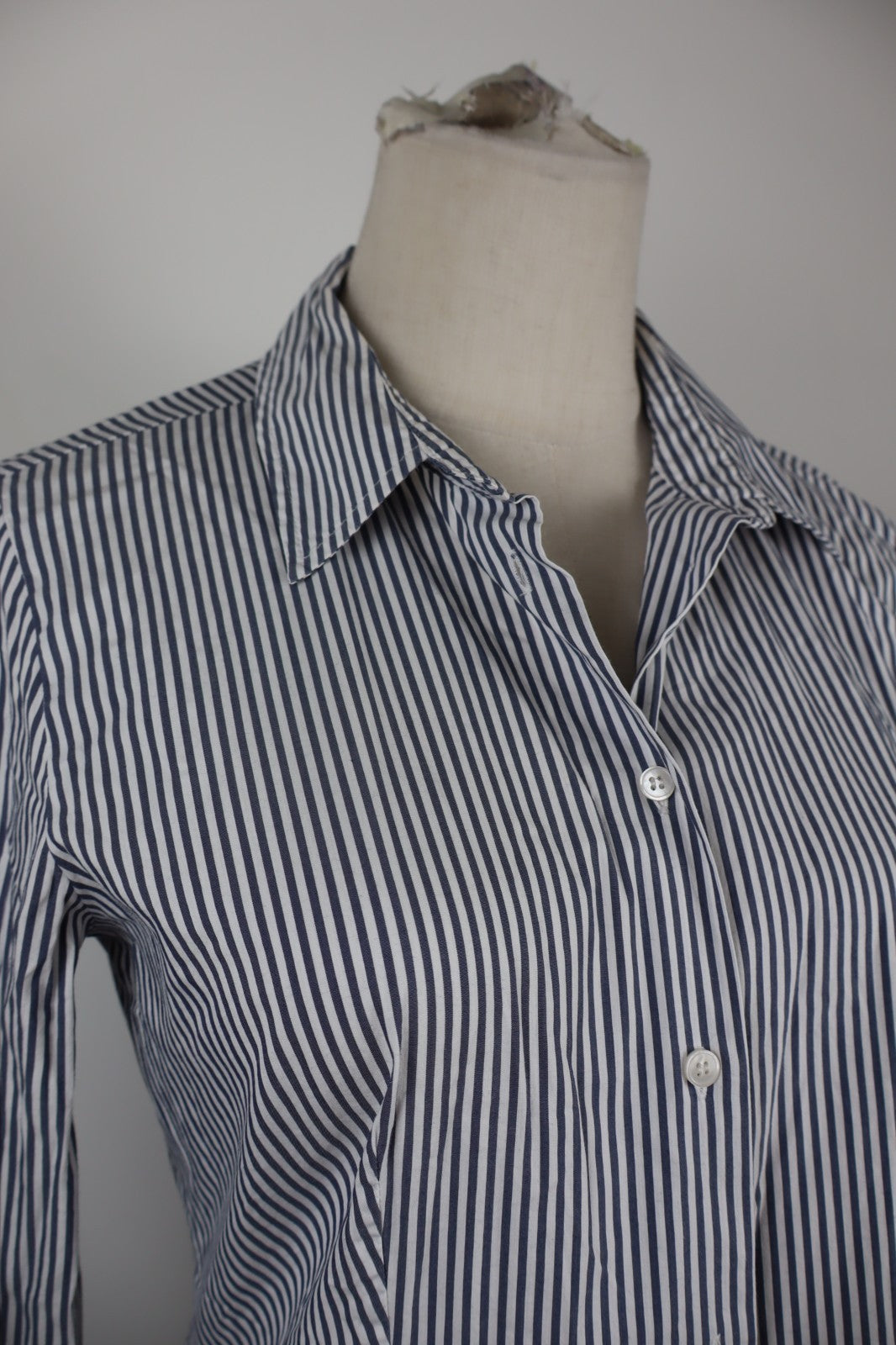 EMME MARELLA CAMICIA MANICHE LUNGHE DONNA TG. 42 WOMAN SHIRT CASUAL VINTAGE LOGO