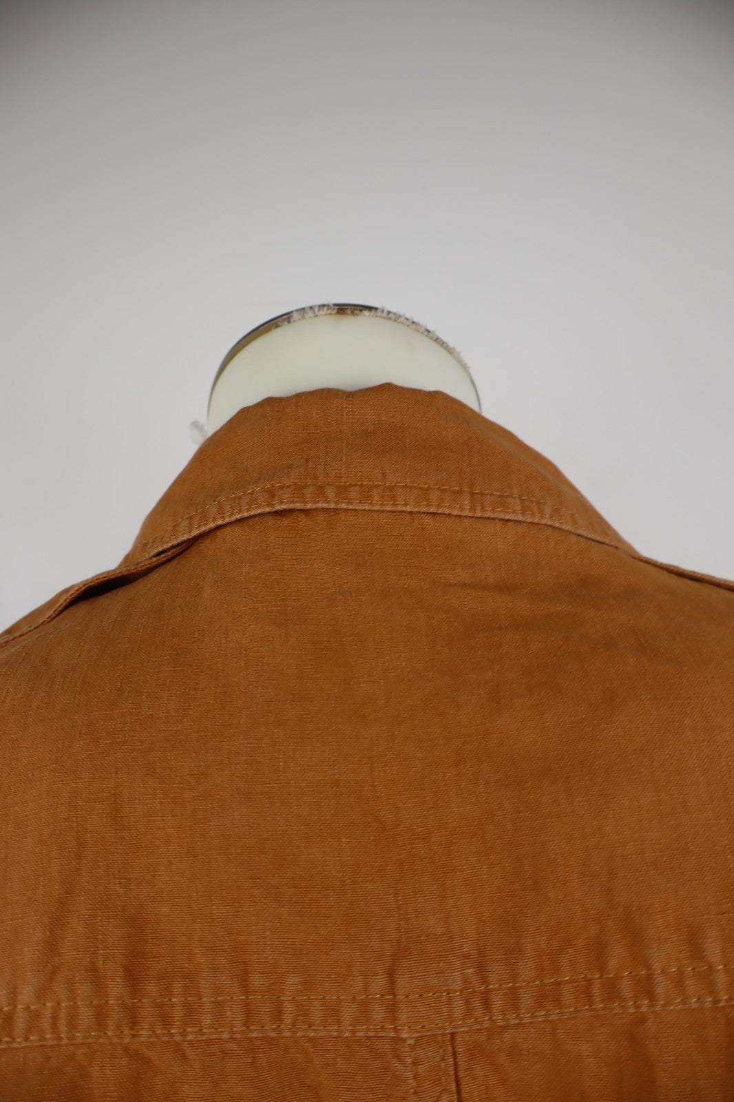 BUGATTI GIUBBINO UOMO TG 50 MAN VINTAGE CASUAL JACKET LINO FLAX