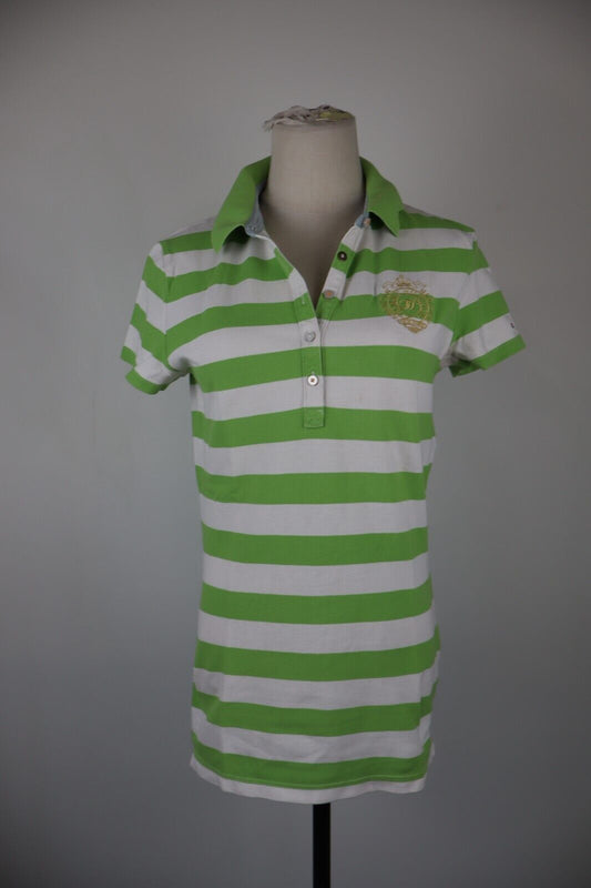 TOMMY HILFIGER POLO MAGLIA DONNA COTONE TG. M WOMAN COTTON SHIRT CASUAL VINTAGE
