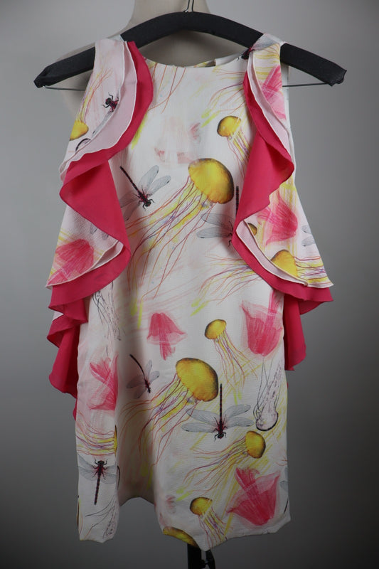 BYBLOS MAGLIA BLUSA SMANICATA DONNA TG. 34 WOMAN CASUAL VINTAGE T-SHIRT TOP LOGO