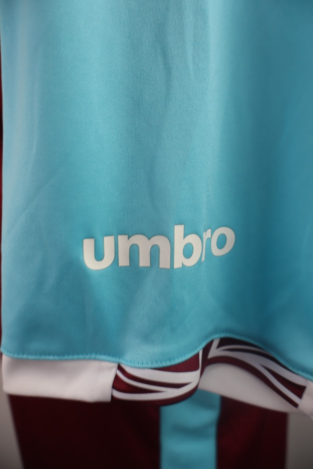 UMBRO WEST HAM  MAGLIA CALCIO TRIKOT UOMO Tg L SOCCER JERSEY VINTAGE 2016/17