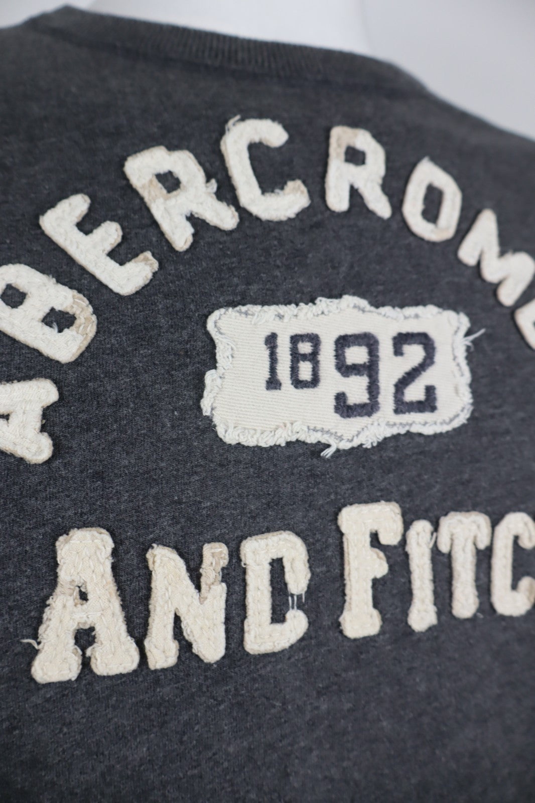 ABERCROMBIE & FITCH MAGLIA UOMO TG M MAN T-SHIRT CASUAL VINTAGE COTONE COTTON