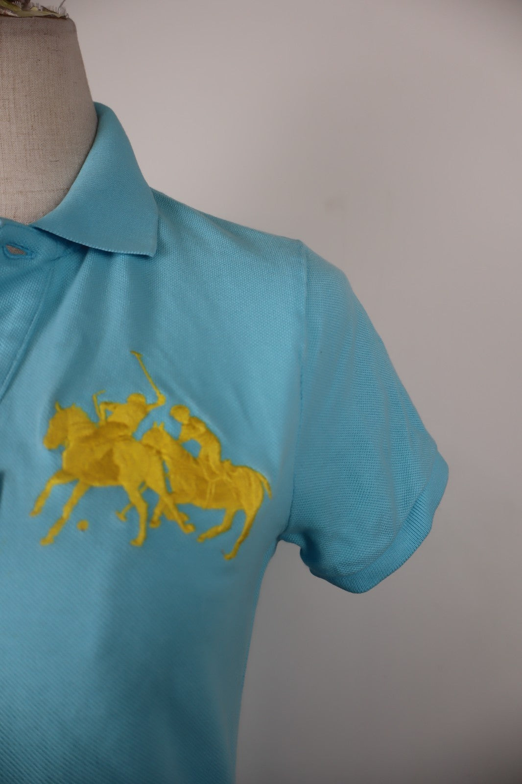 RALPH LAUREN POLO DONNA MAGLIA COTONE S WOMAN COTTON SHIRT CASUAL VINTAGE LOGO
