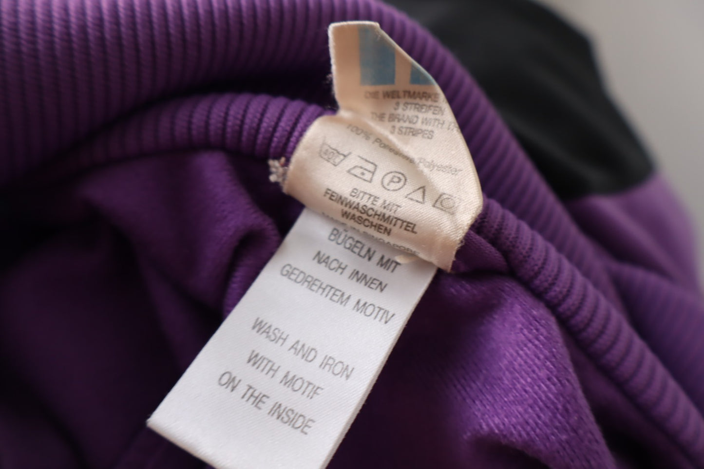 ADIDAS '80S GIACCA SPORTIVA UOMO Tg I8 MAN VINTAGE CASUAL SPORT JACKET CON ZIP