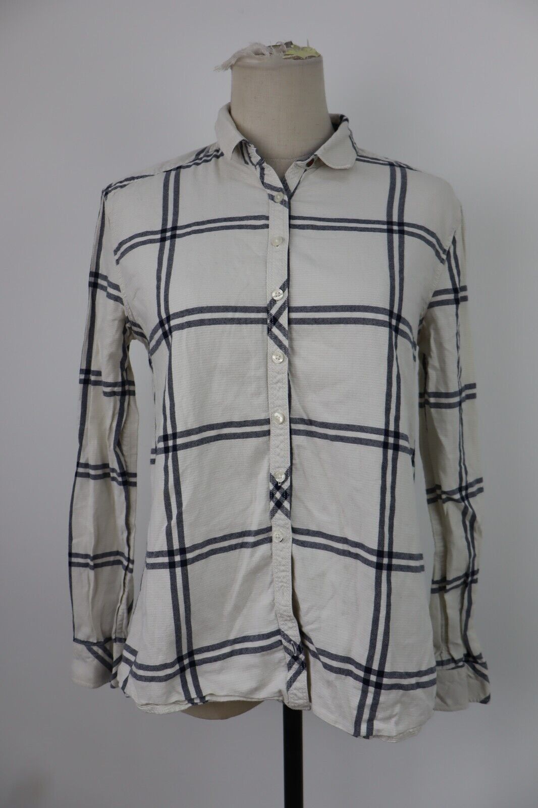 TOMMY HILFIGER CAMICIA DONNA TG. XS WOMAN SHIRT CASUAL VINTAGE COTONE