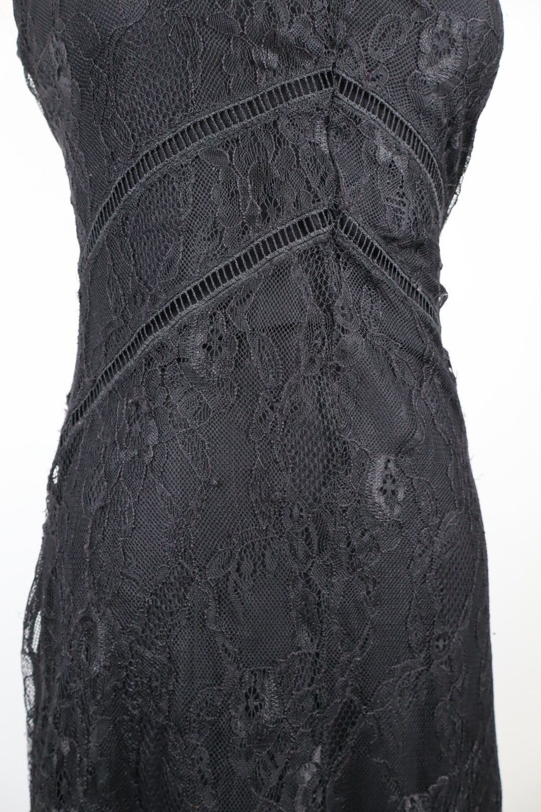DESIGUAL VESTITO ABITO SMANICATO DONNA TG. S WOMAN CASUAL VINTAGE DRESS NERO