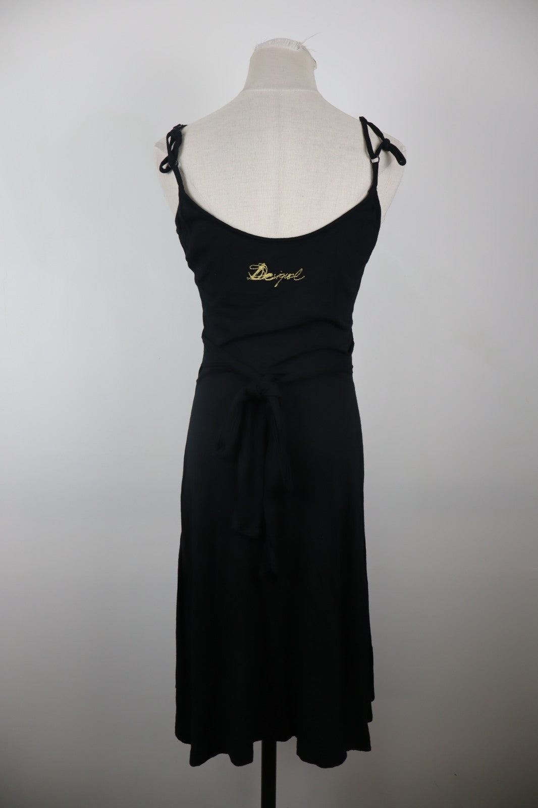 DESIGUAL VESTITO ABITO A BRETELLE DONNA TG L WOMAN CASUAL VINTAGE DRESS FLOREALE