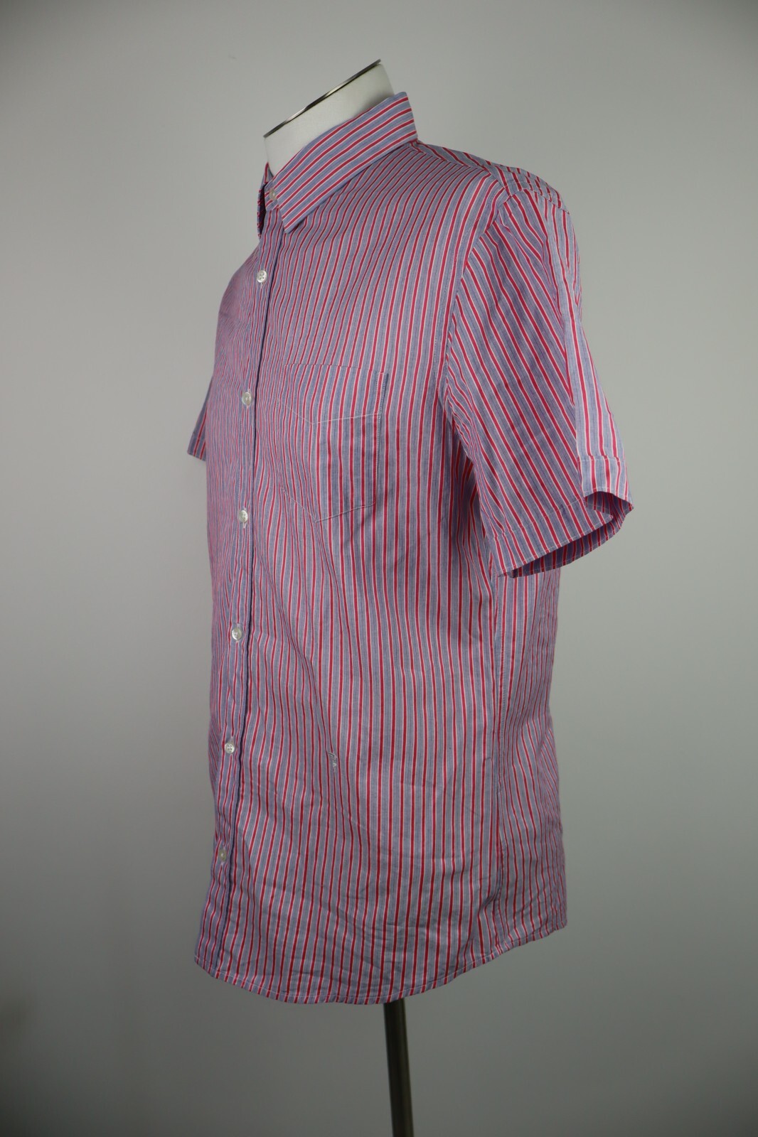 TRUSSARDI JEANS CAMICIA UOMO TG. 16 MAN CASUAL VINTAGE SHIRT COTONE COTTON