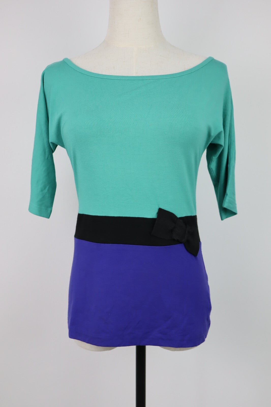 LUISA SPAGNOLI TOP MAGLIA DONNA TG. S WOMAN T-SHIRT CASUAL VINTAGE