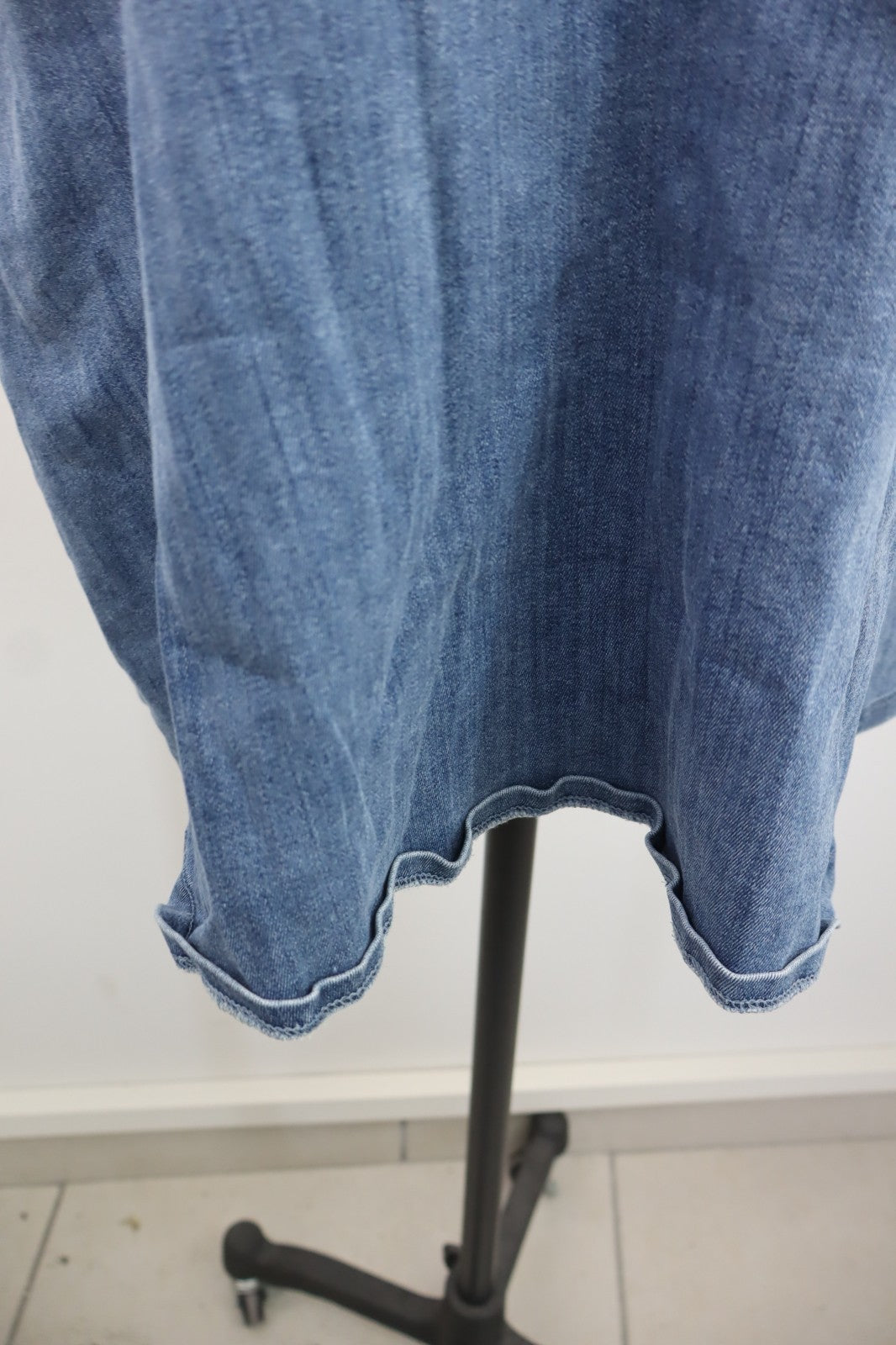 CALVIN KLEIN VESTITO DONNA TG M WOMAN CASUAL VINTAGE DRESS ABITO JEANS DENIM