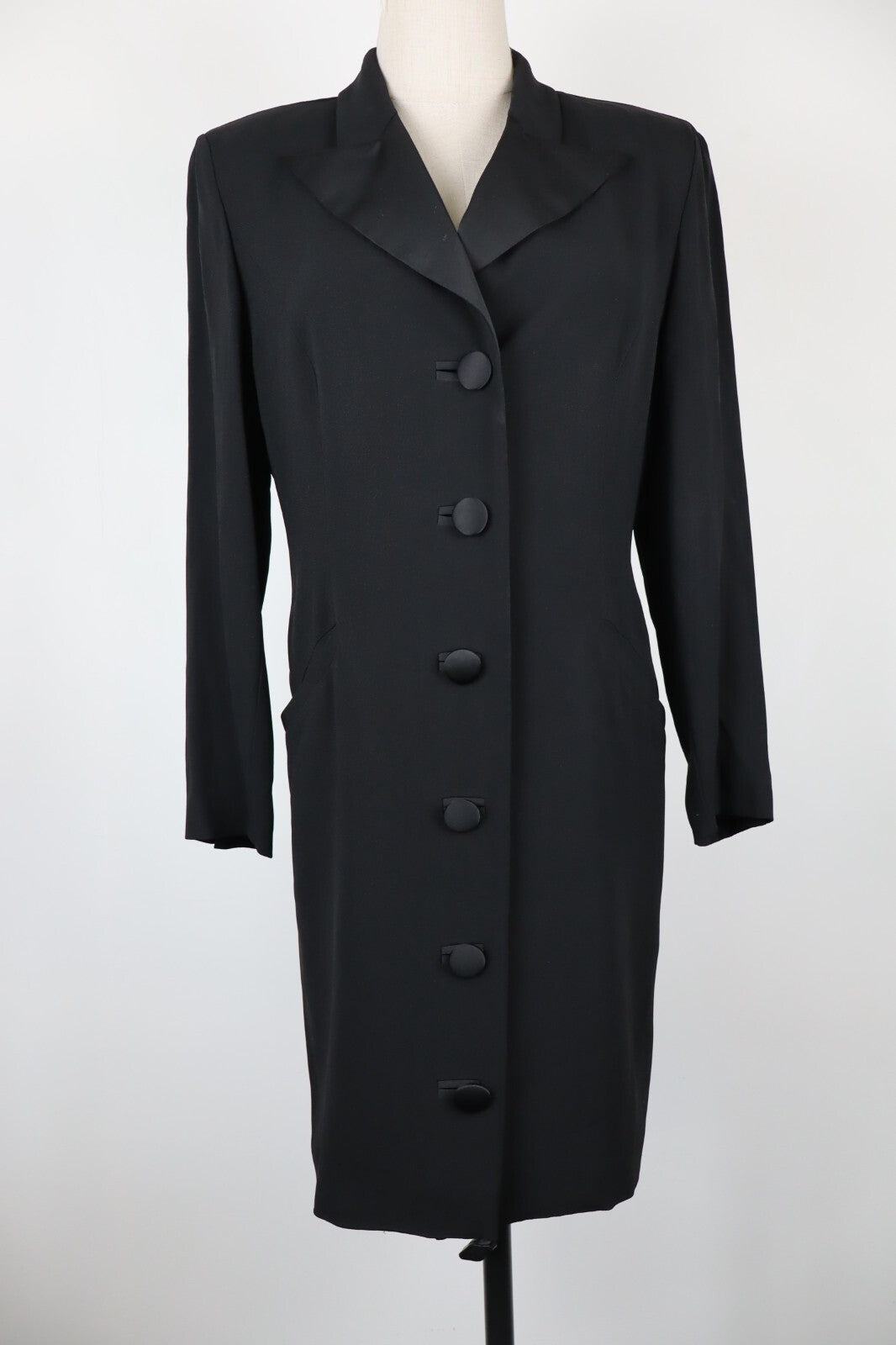 MARINA RINALDI BLAZER GIACCA LUNGA DONNA Tg 19 WOMAN VINTAGE CASUAL JACKET