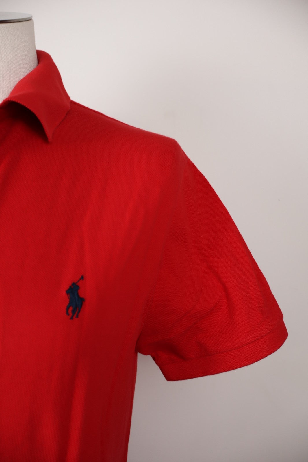 RALPH LAUREN MAGLIA POLO UOMO COTONE L SLIM MAN COTTON T-SHIRT CASUAL VINTAGE