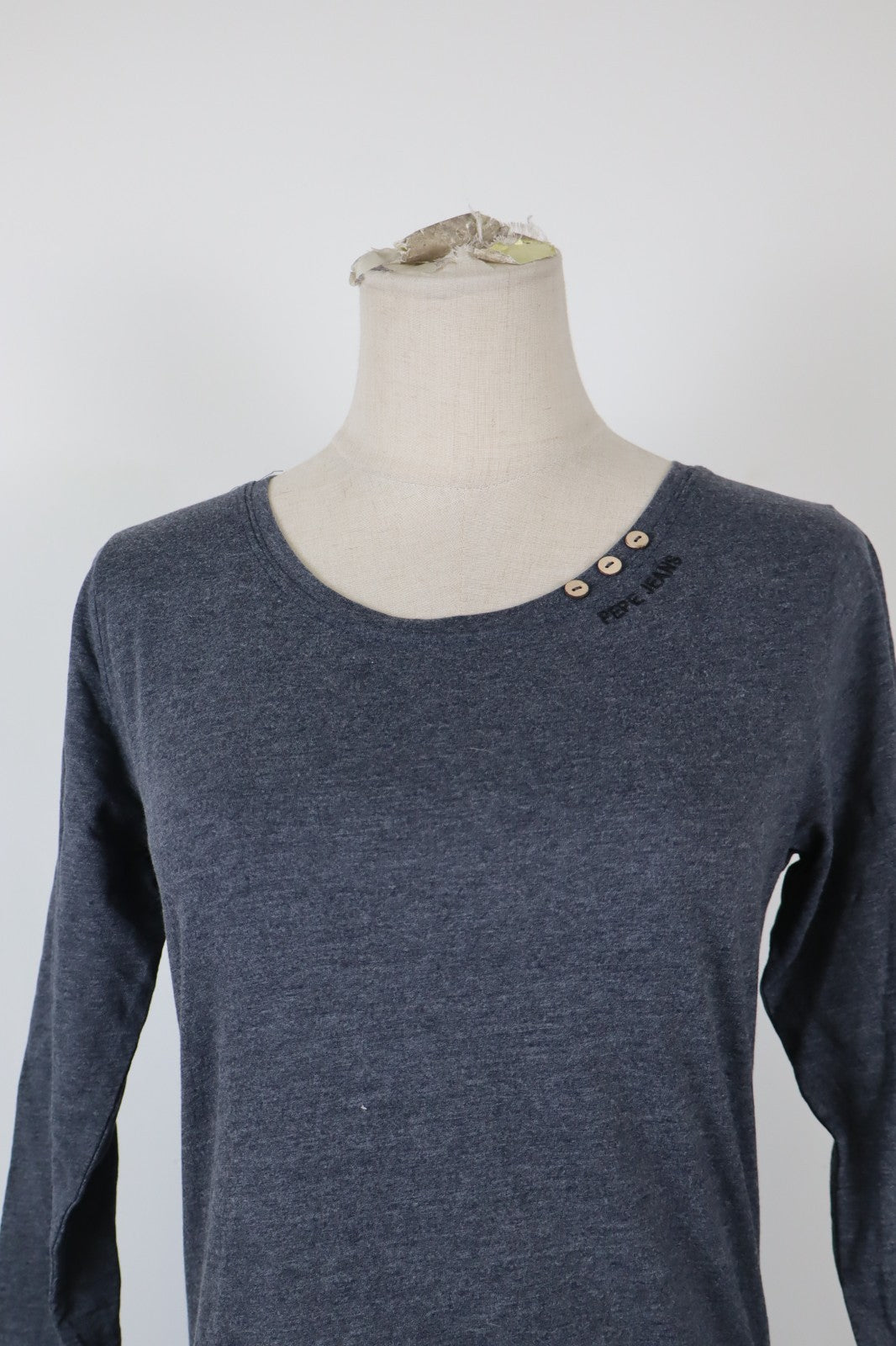 PATRIZIA PEPE JEANS MAGLIA DONNA TG. S WOMAN CASUAL VINTAGE T-SHIRT TOP COTONE