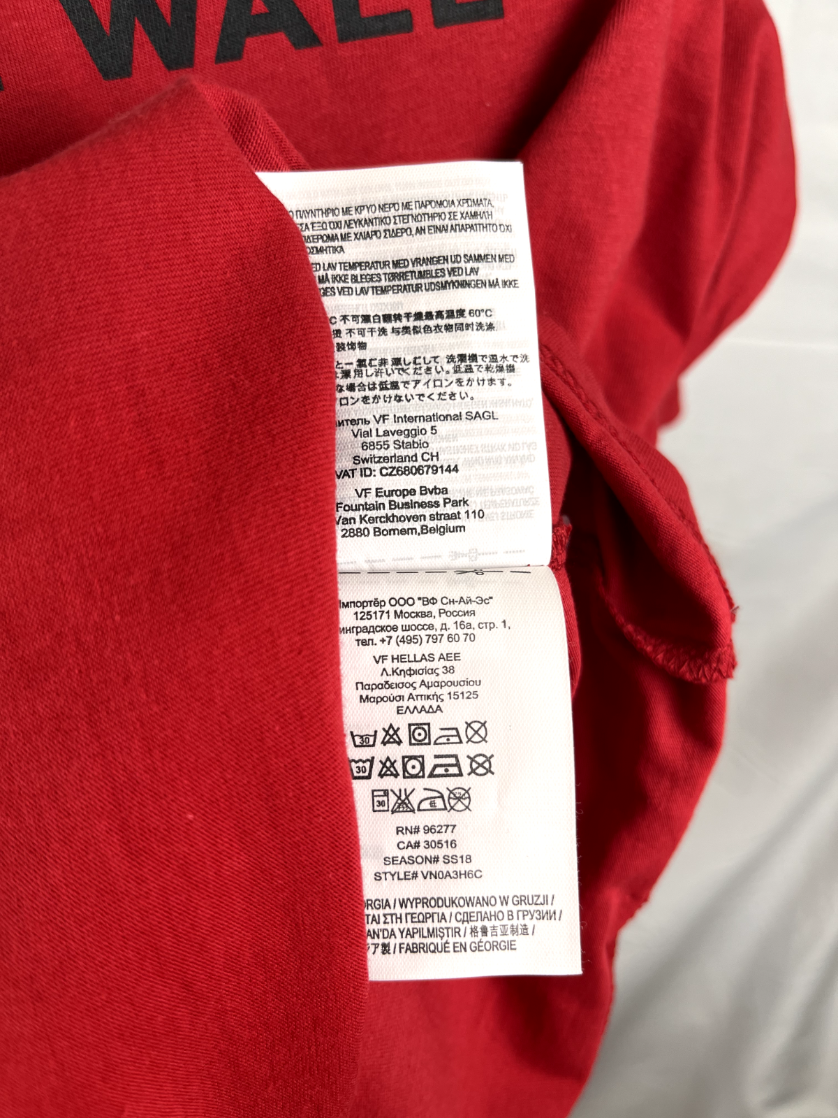 VANS MAGLIA UOMO COTONE TG. XL MAN COTTON T-SHIRT CASUAL VINTAGE CON TAG