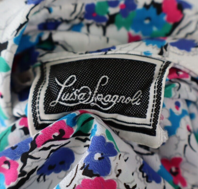 LUISA SPAGNOLI CAMICIA  DONNA TG. 46 WOMAN SHIRT CASUAL VINTAGE