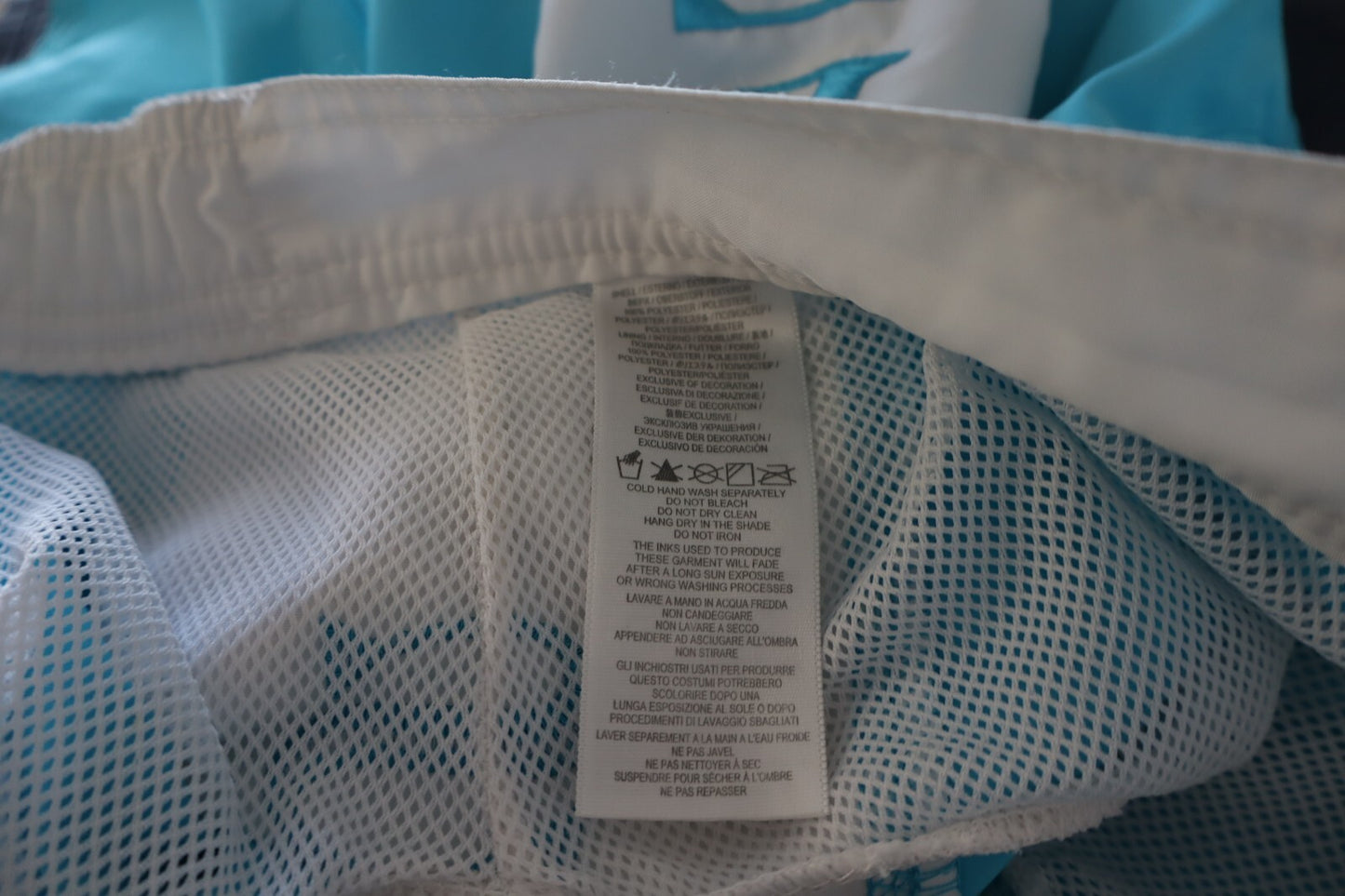 SUNDEK COSTUME PANTALONCINO MARE UOMO TG XL MEN SWIMSUIT VINTAGE CASUAL