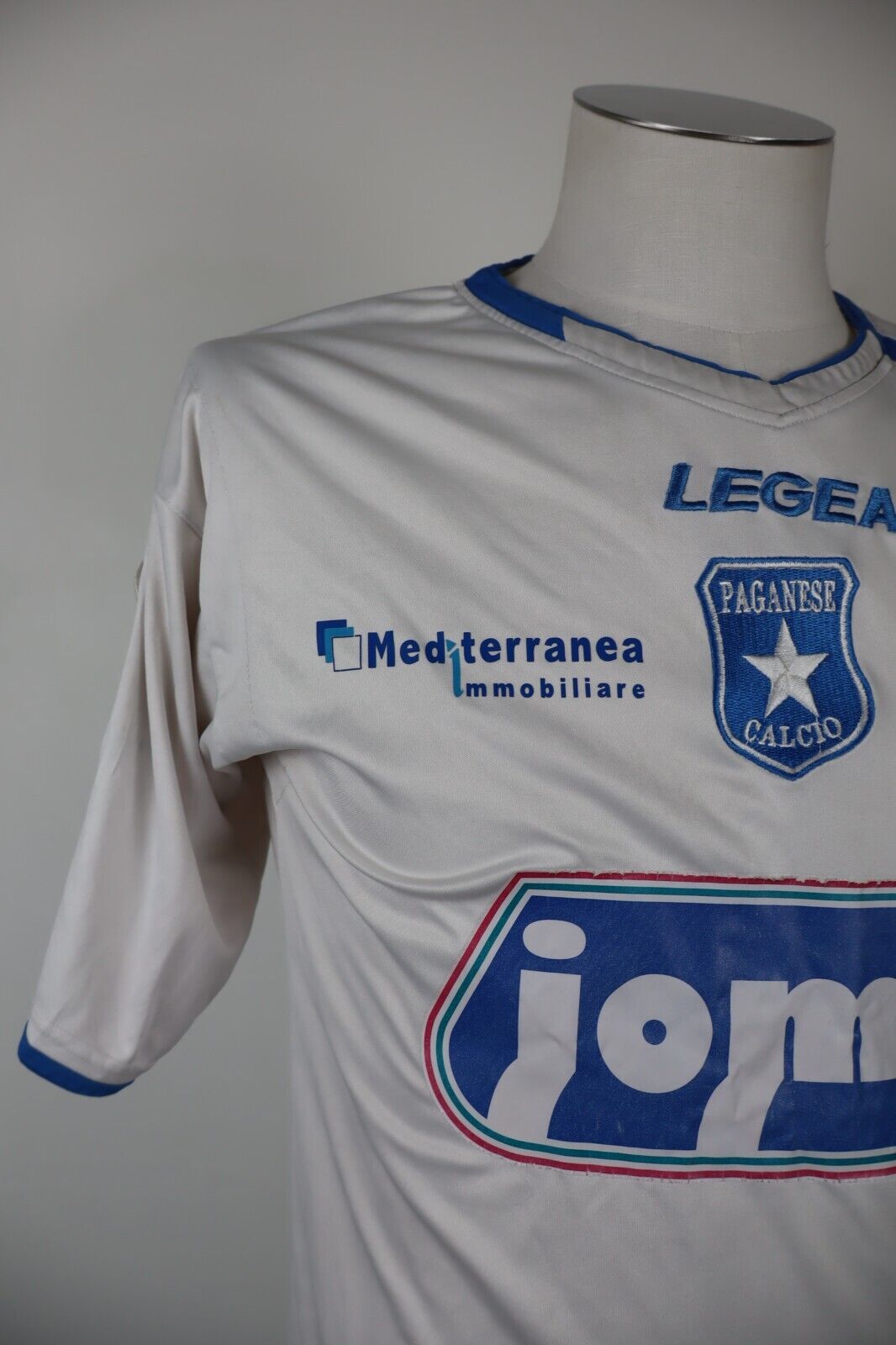 LEGEA PAGANESE N 14 MAGLIA CALCIO UOMO Tg L SOCCER TRIKOT MAN JERSEY SPORT SHIRT