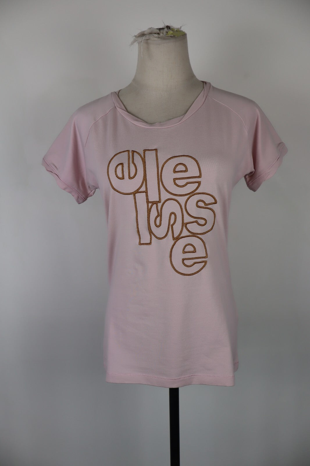 ELLESSE MAGLIA DONNA TG. M WOMAN CASUAL VINTAGE T-SHIRT  TOP LOGO