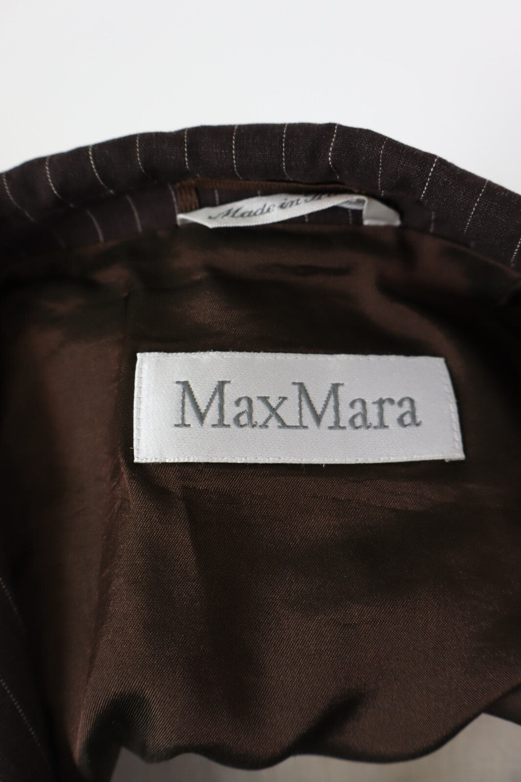 MAX MARA GIACCA BLAZER DONNA Tg 46 WOMAN VINTAGE JACKET WOOL LANA