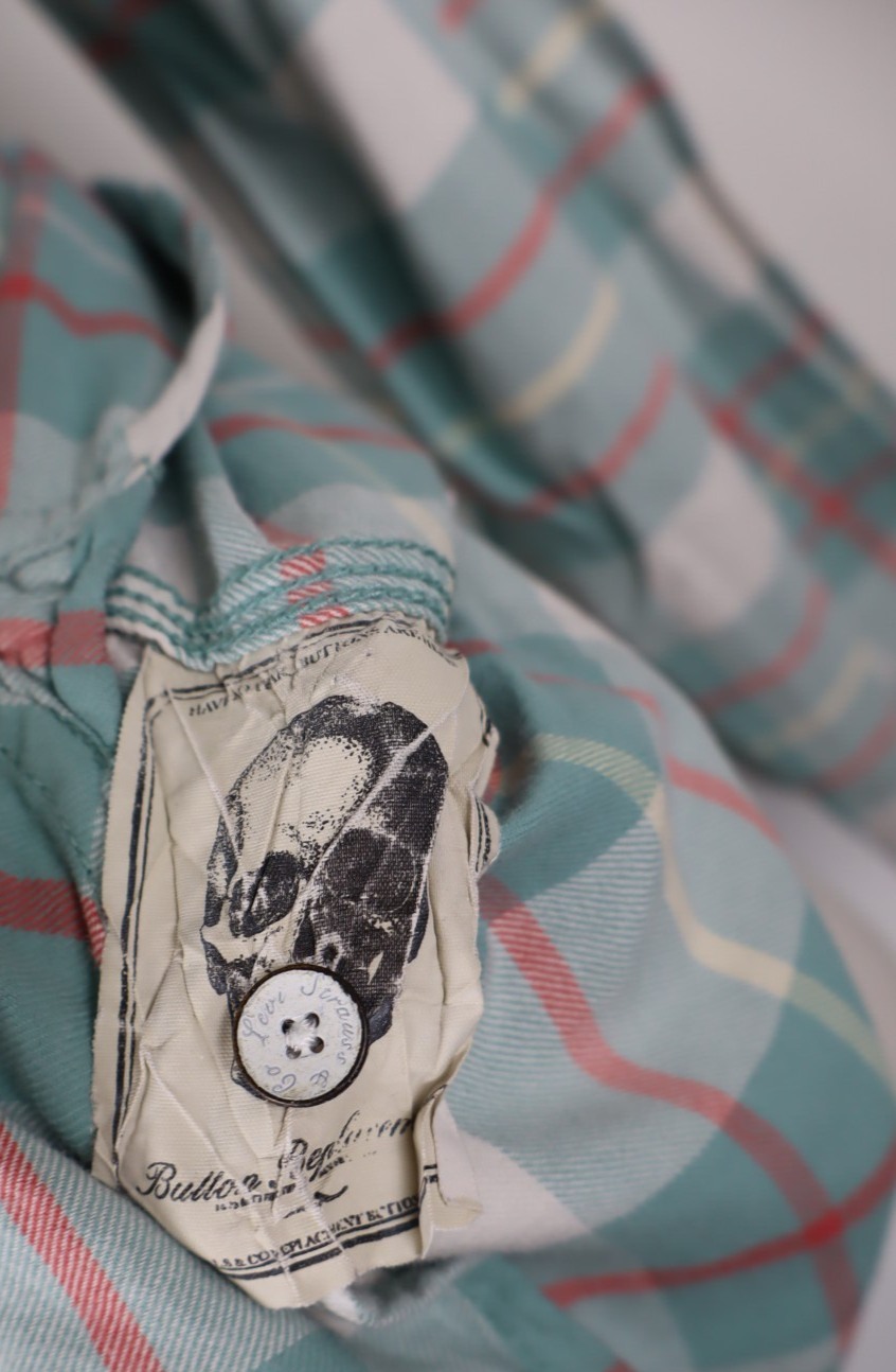 LEVI'S STRAUSS & CO CAMICIA UOMO TG.L MAN CASUAL COTTON COTONE VINTAGE SHIRT