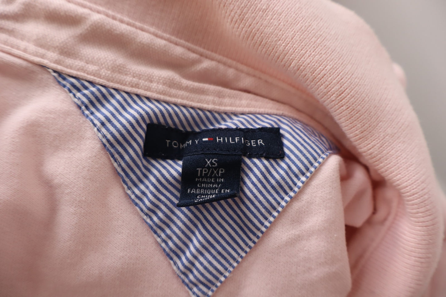 TOMMY HILFIGER MAGLIA POLO DONNA TG XS WOMAN CASUAL VINTAGE TOP T-SHIRT COTONE