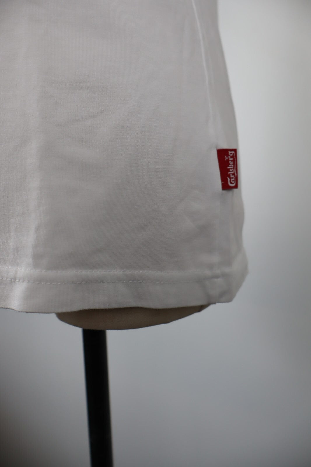 CARLSBERG MAGLIA DONNA TG. L WOMAN CASUAL VINTAGE TOP T-SHIRT COTONE