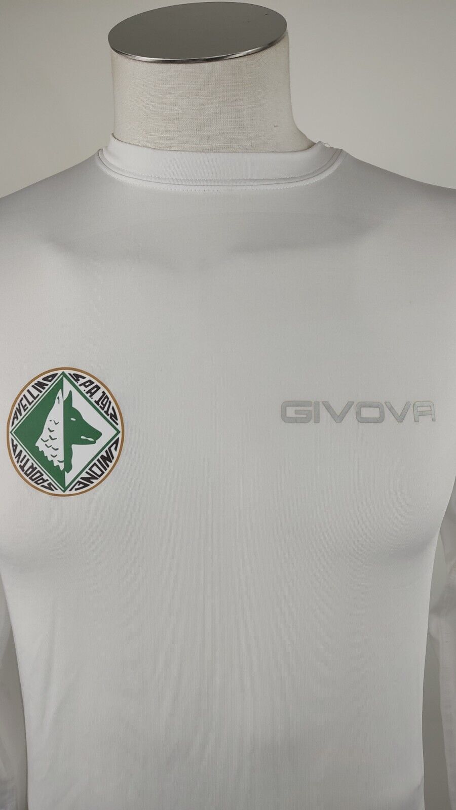 GIVOVA AVELLINO MAGLIA CALCIO UOMO Tg L SOCCER JERSEY TRIKOT TRAINING CON TAG
