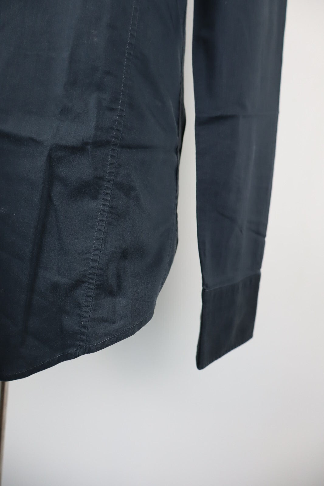 HUGO BOSS CAMICIA UOMO TG 39 15 1/2 SLIM MAN CASUAL VINTAGE SHIRT COTONE COTTON