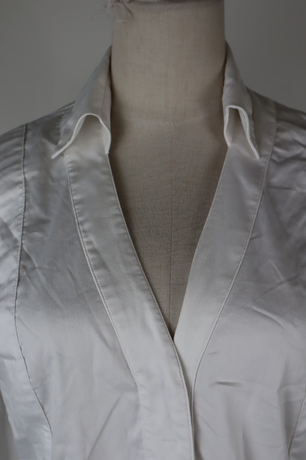 TRUSSARDI JEANS CAMICIA  DONNA TG. XXL WOMAN SHIRT CASUAL VINTAGE COTONE