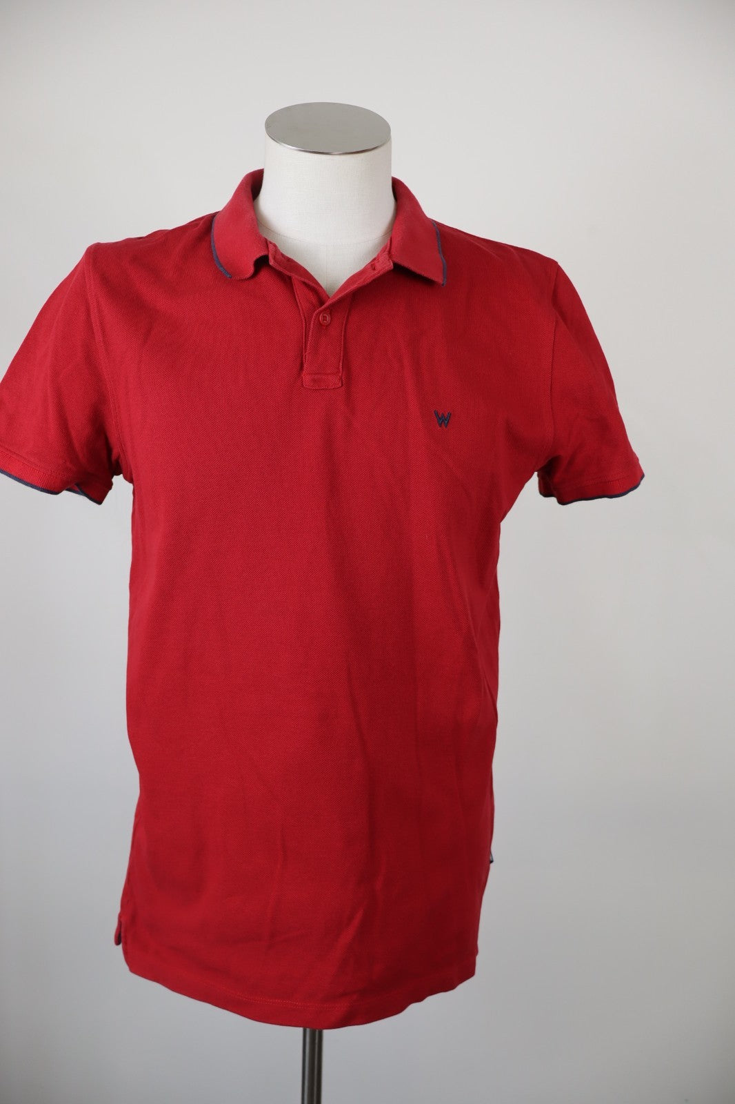 WRANGLER MAGLIA POLO UOMO TG. L MAN T-SHIRT CASUAL VINTAGE COTONE