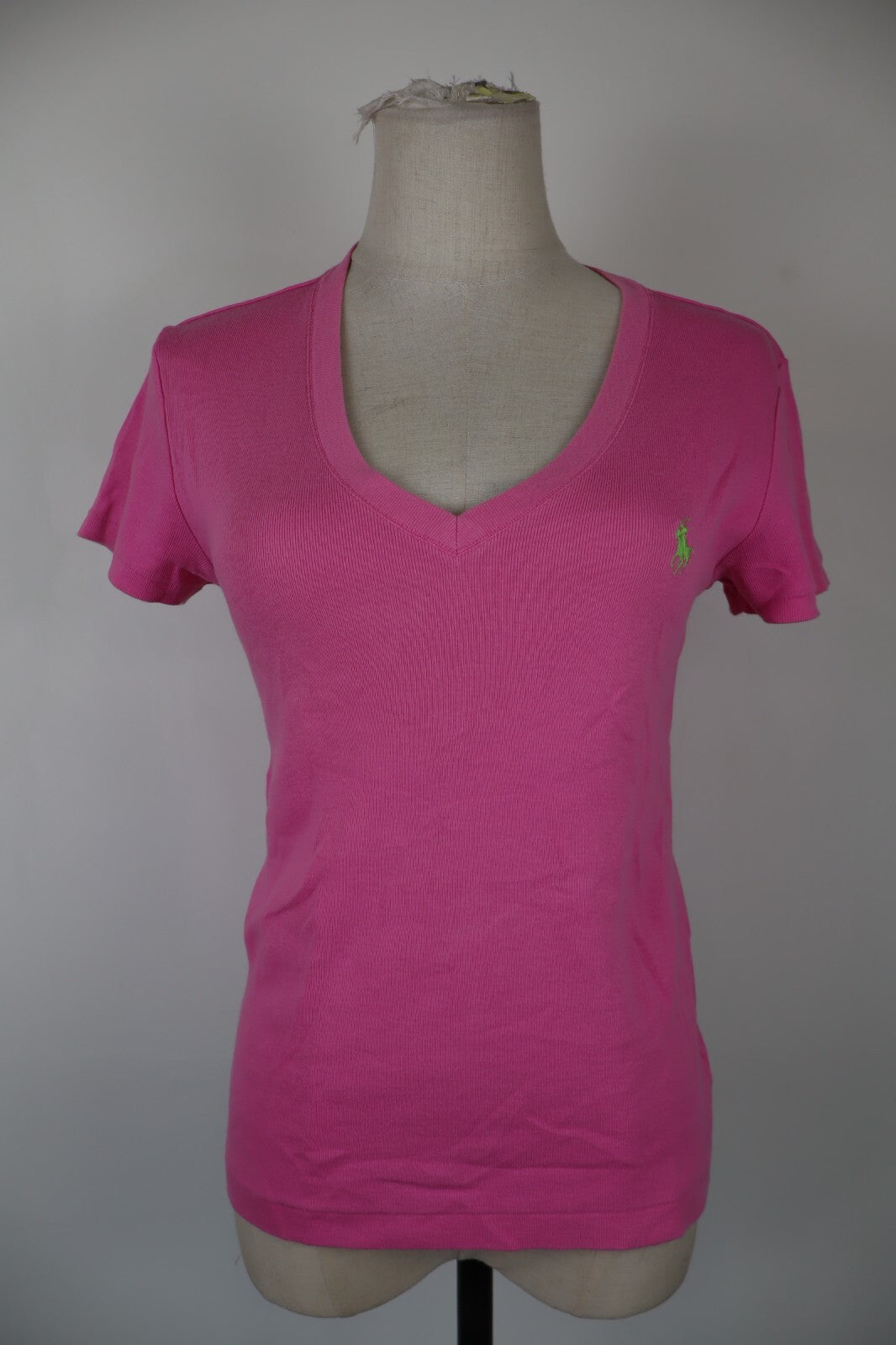 RALPH LAUREN MAGLIA COTONE DONNA TG. M WOMAN CASUAL VINTAGE T-SHIRT