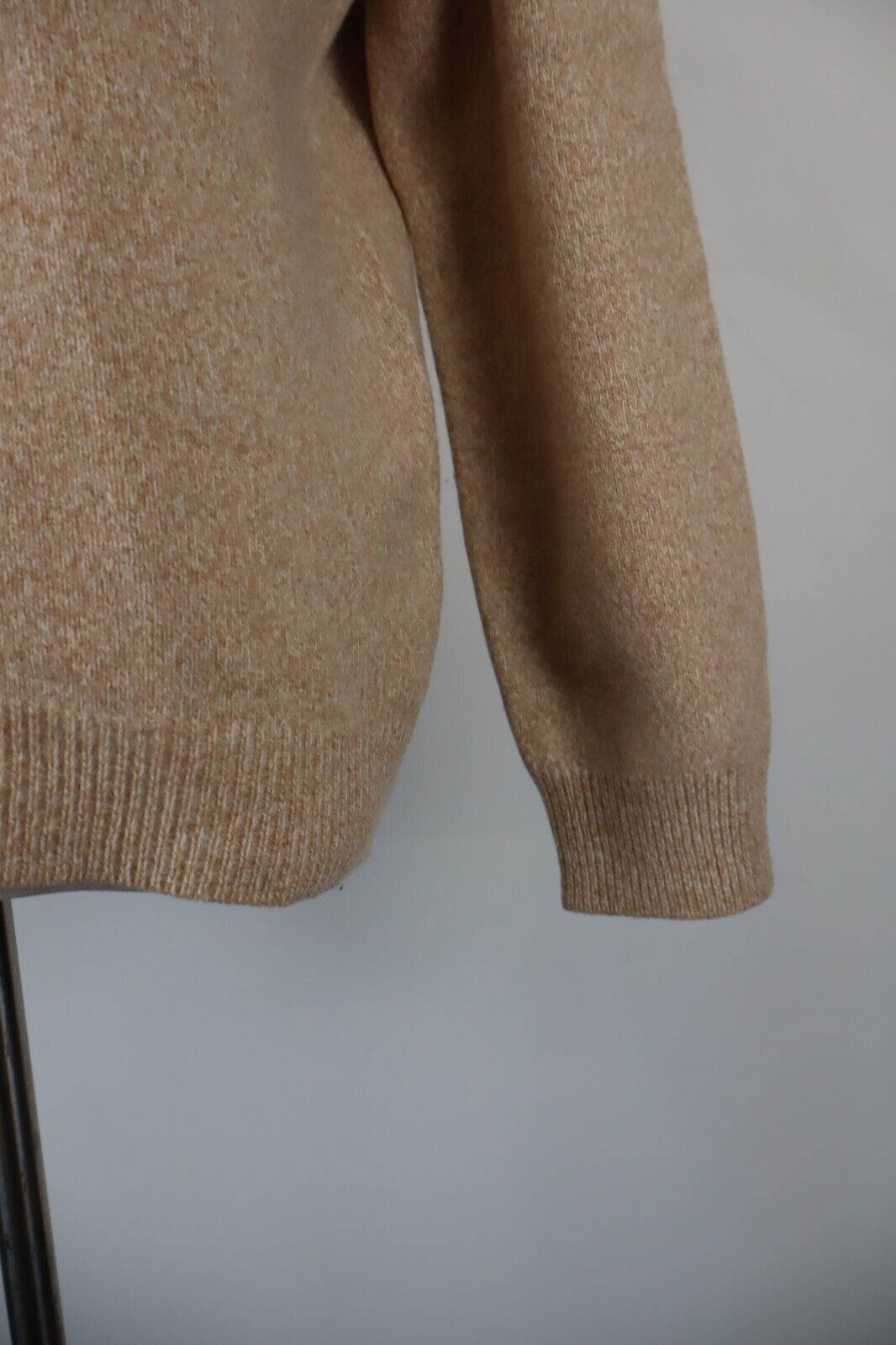 HENRY COTTON'S MAGLIONE CON ZIP VINTAGE UOMO Tg. M MAN SWEATER CASUAL LANA WOOL