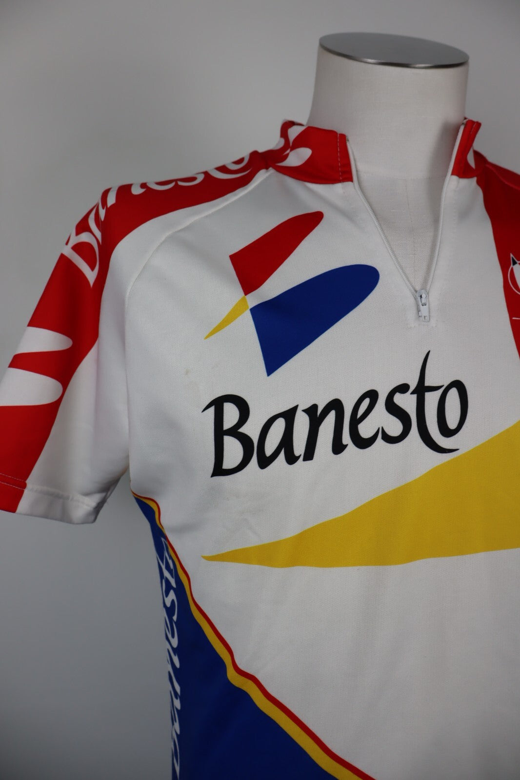 NALINI BANESTO MAGLIA CICLISMO UOMO TG. 4 MAN T-SHIRT SPORT BIKE VINTAGE