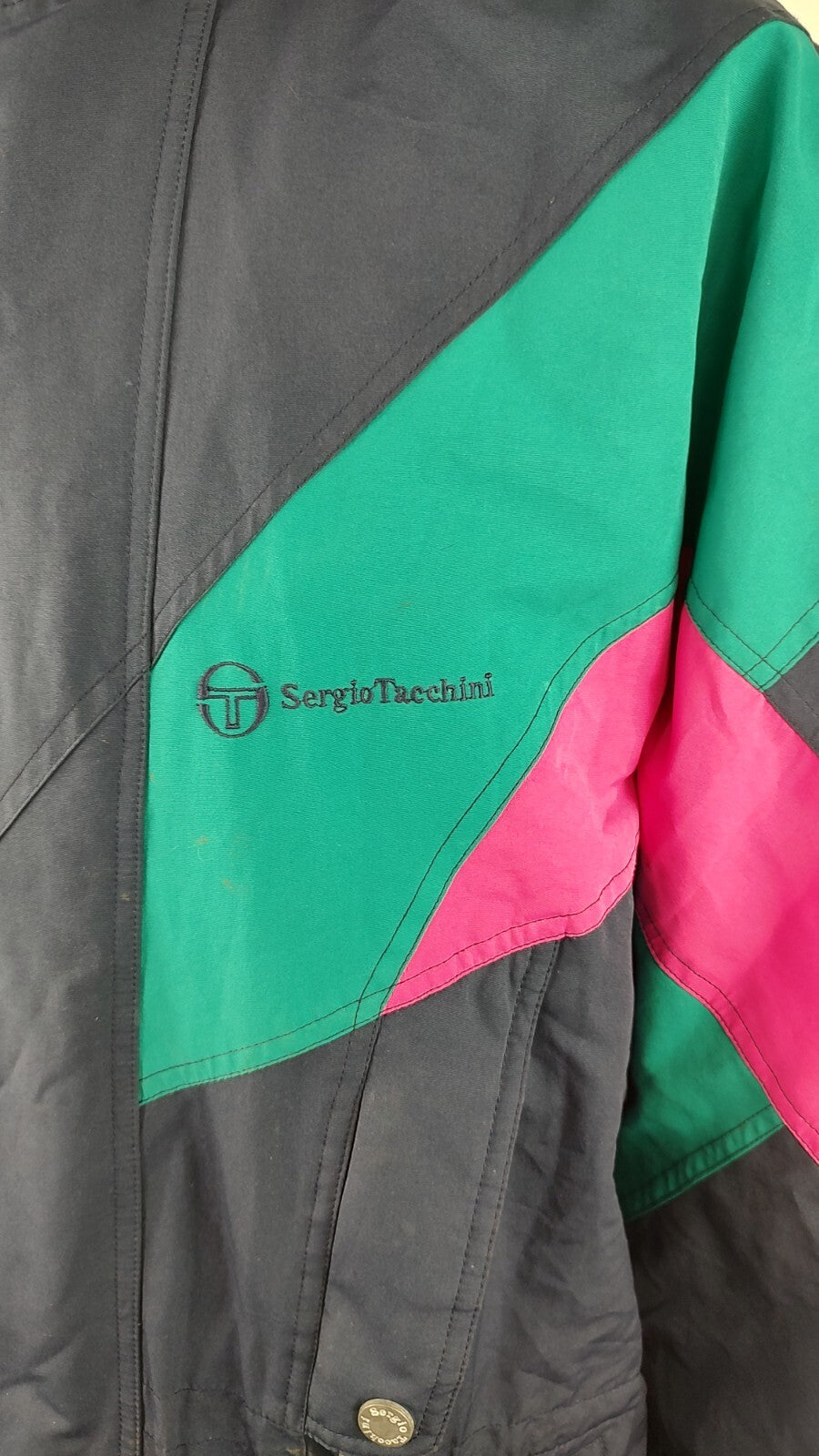 SERGIO TACCHINI GIUBBINO IMBOTTITO SCI UOMO Tg L MAN CASUAL VINTAGE JACKET