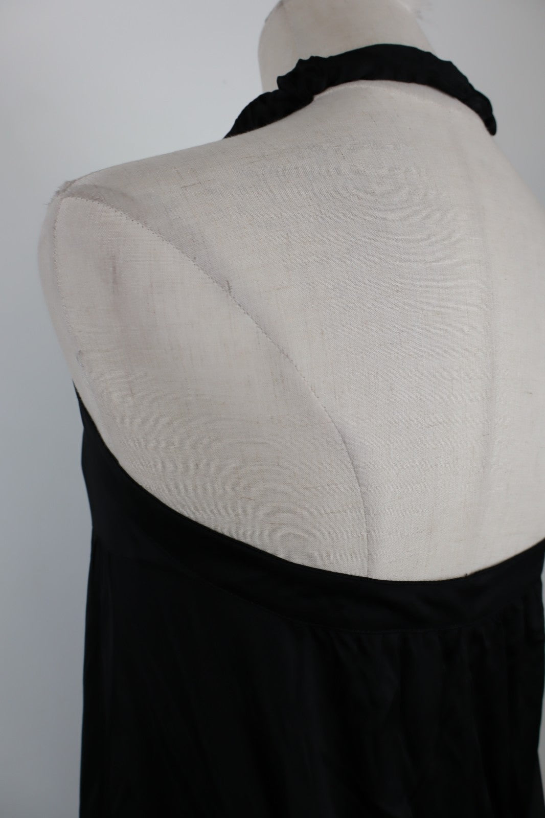 DIESEL MAGLIA CANOTTA DONNA TG. S WOMAN CASUAL VINTAGE T-SHIRT TOP NERO VISCOSA